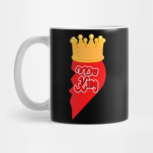 Queen & King Valentines Day for Him Mug